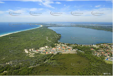 Aerial Photo Lake Munmorah NSW Aerial Photography