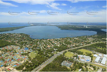 Aerial Photo Lake Munmorah NSW Aerial Photography
