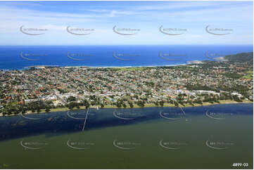 Aerial Photo Long Jetty NSW Aerial Photography