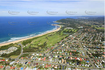 Aerial Photo Shelly Beach NSW Aerial Photography