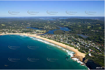 Aerial Photo North Avoca NSW Aerial Photography