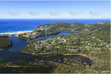 Aerial Photo Avoca Beach NSW Aerial Photography
