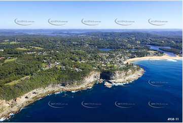 Aerial Photo Avoca Beach NSW Aerial Photography