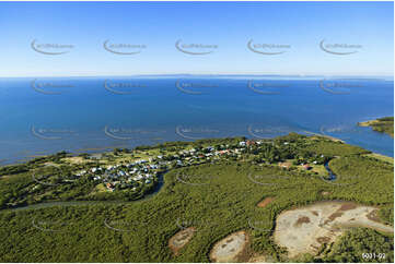 Aerial Photo Nudgee Beach Aerial Photography