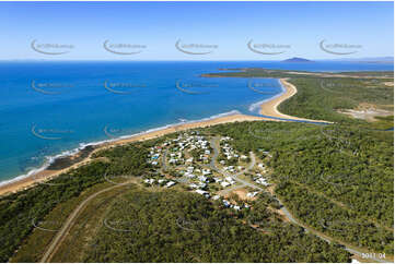 Aerial Photo of Green Hill Beach QLD Aerial Photography