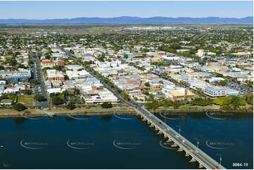 Aerial Photo Mackay CBD QLD Aerial Photography