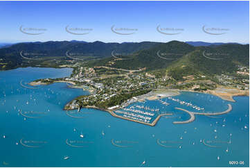 Aerial Photo Airlie Beach QLD Aerial Photography