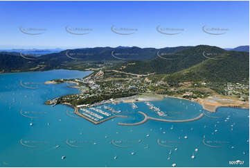 Aerial Photo Airlie Beach QLD Aerial Photography