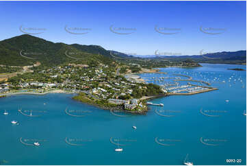 Aerial Photo Airlie Beach QLD Aerial Photography