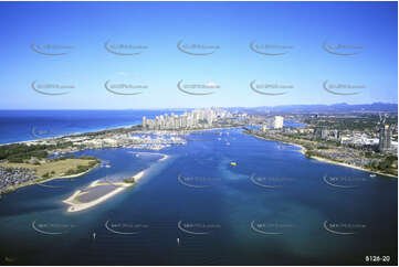 The Gold Coast Broadwater QLD Aerial Photography