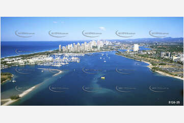 The Gold Coast Broadwater QLD Aerial Photography