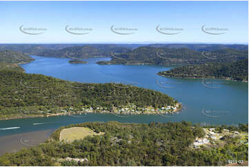 Aerial Photo Prickly Point, Hawkesbury River Aerial Photography