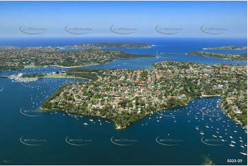 Aerial Photo Beauty Point - Mosman Aerial Photography