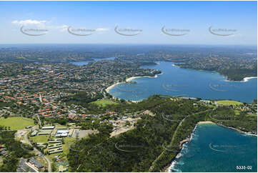 Aerial Photo Georges Heights - Mosman Aerial Photography