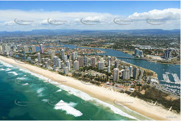 Aerial Photo Main Beach QLD Aerial Photography