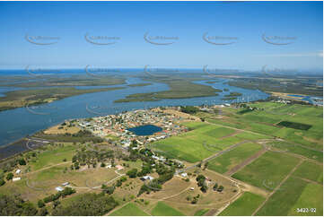 Aerial Photo Steiglitz QLD Aerial Photography