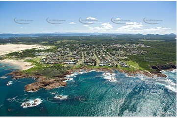 Aerial Photo Anna Bay NSW Aerial Photography