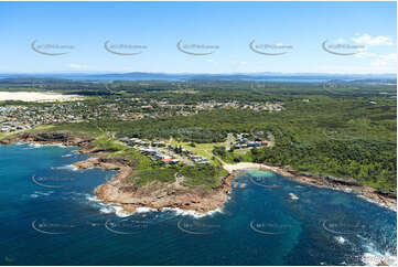 Aerial Photo Fishermans Bay NSW Aerial Photography