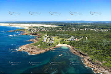 Aerial Photo Fishermans Bay NSW Aerial Photography