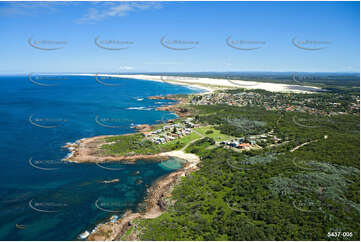 Aerial Photo Fishermans Bay NSW Aerial Photography