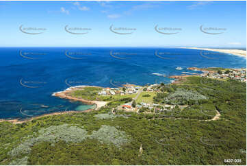 Aerial Photo Fishermans Bay NSW Aerial Photography