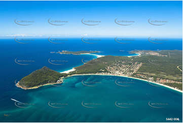 Aerial Photo Shoal Bay NSW Aerial Photography