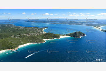 Aerial Photo Shoal Bay NSW Aerial Photography