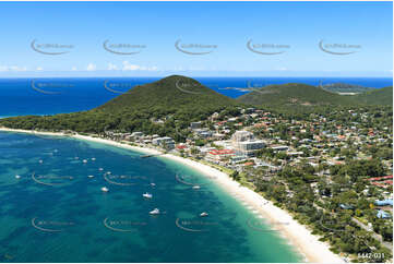 Aerial Photo Shoal Bay NSW Aerial Photography