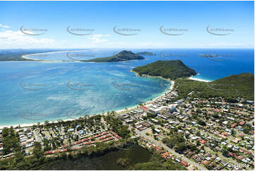 Aerial Photo Shoal Bay NSW Aerial Photography