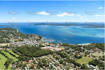 Aerial Photo Nelson Bay NSW Aerial Photography