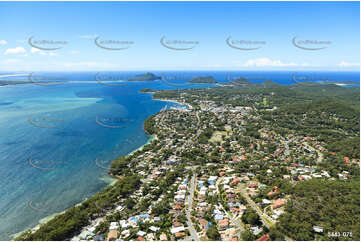 Aerial Photo Nelson Bay NSW Aerial Photography