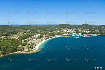 Aerial Photo Nelson Bay NSW Aerial Photography