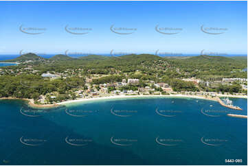 Aerial Photo Nelson Bay NSW Aerial Photography