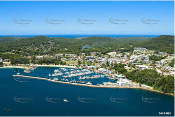 Aerial Photo Nelson Bay NSW Aerial Photography