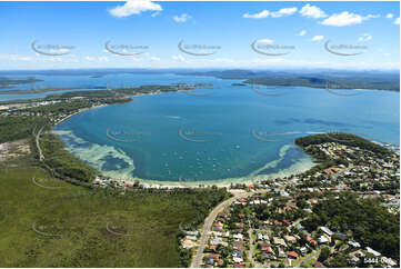 Aerial Photo Corlette NSW Aerial Photography