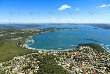 Aerial Photo Corlette NSW Aerial Photography