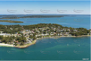 Aerial Photo Soldiers Point NSW Aerial Photography