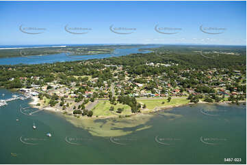 Aerial Photo Lemon Tree Passage NSW Aerial Photography