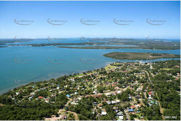 Aerial Photo Lemon Tree Passage NSW Aerial Photography