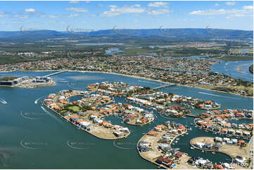 Aerial Photo Sovereign Island QLD Aerial Photography