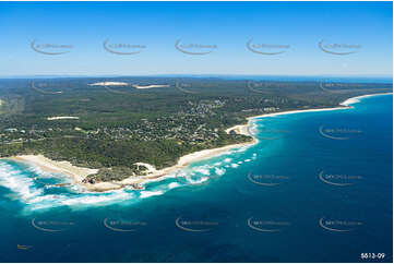 Aerial Photo Point Lookout, North Stradbroke Island QLD Aerial Photography