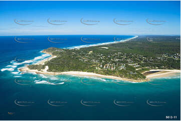 Aerial Photo Point Lookout, North Stradbroke Island QLD Aerial Photography