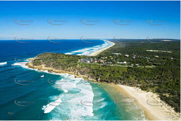 Aerial Photo Point Lookout, North Stradbroke Island QLD Aerial Photography