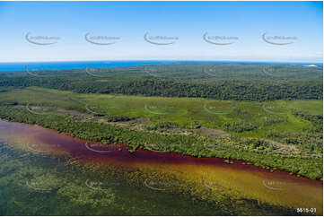 Aerial Photo Dunwich, North Stradbroke Island QLD Aerial Photography