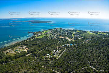 Aerial Photo Dunwich, North Stradbroke Island QLD Aerial Photography