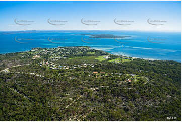 Aerial Photo Dunwich, North Stradbroke Island QLD Aerial Photography