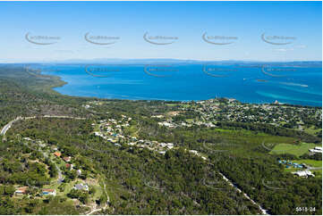 Aerial Photo Dunwich, North Stradbroke Island QLD Aerial Photography