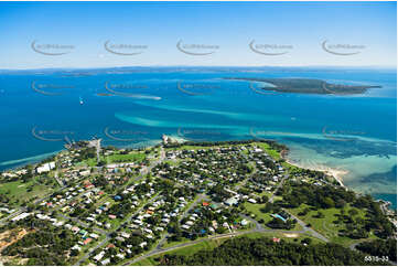 Aerial Photo Dunwich, North Stradbroke Island QLD Aerial Photography