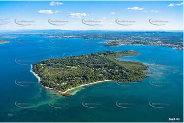 Aerial Photo Coochiemudlo Island QLD Aerial Photography