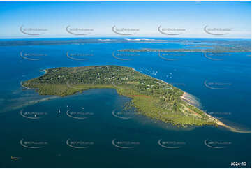 Aerial Photo Coochiemudlo Island QLD Aerial Photography